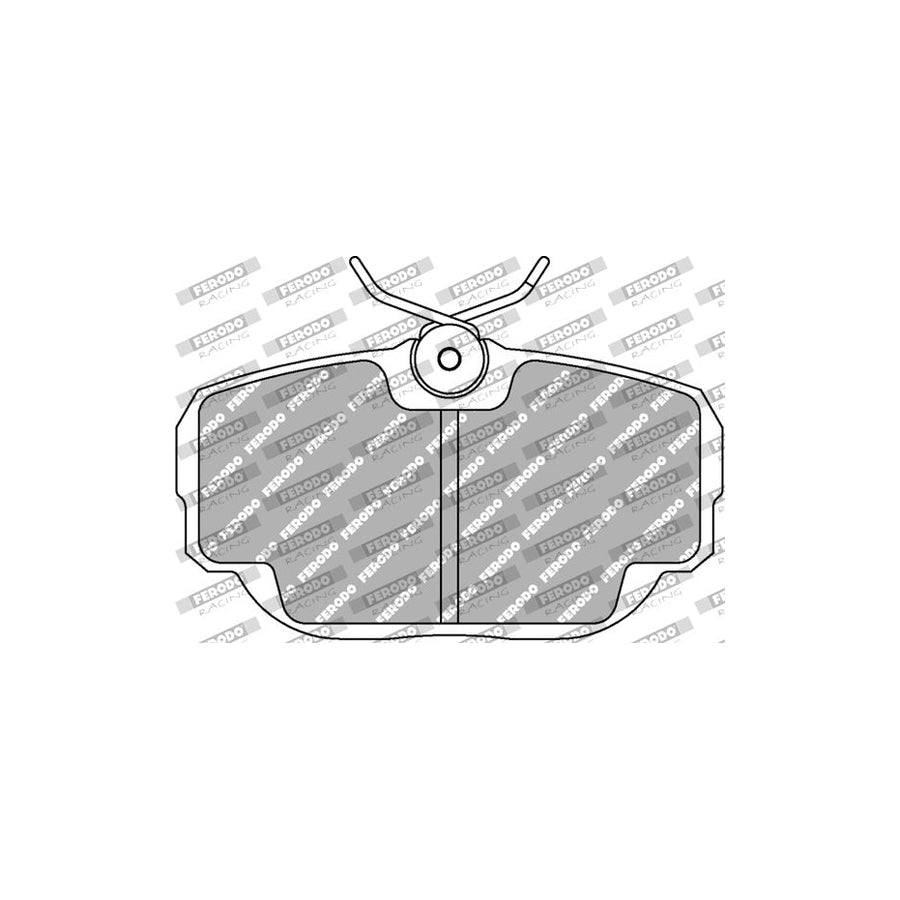 Ferodo Racing FCP660R Brake Pad Set