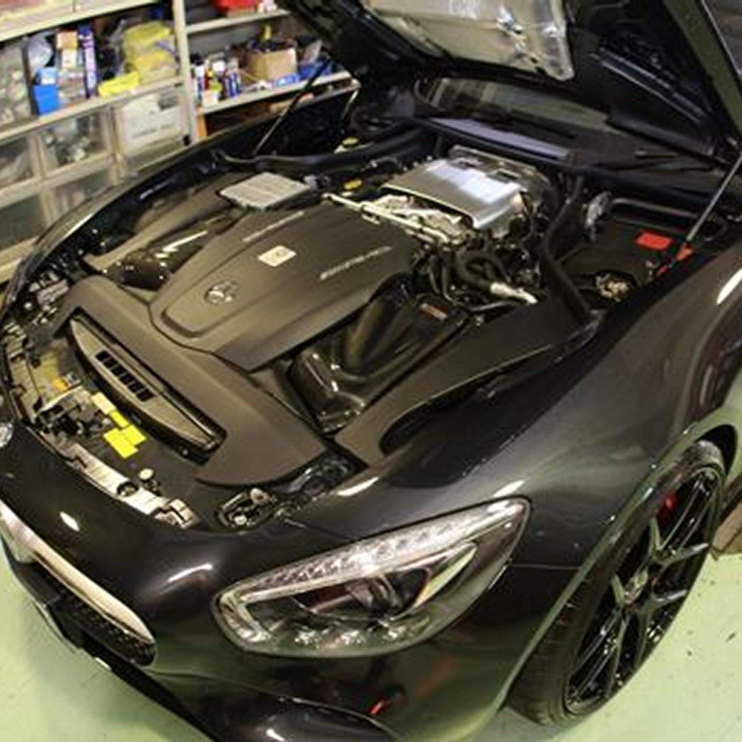 MANHART ARMABZAMGT-AGLOSS CARBON AIR INTAKE FOR MERCEDES-AMG GT (R / C / S)