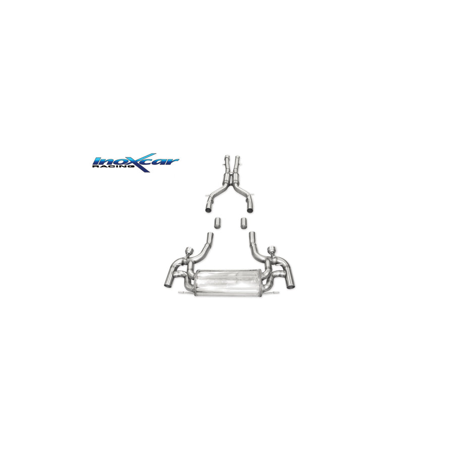 InoXcar VALV.SLS.01 Mercedes-Benz SLS Exhaust System | ML Performance EU Car Parts