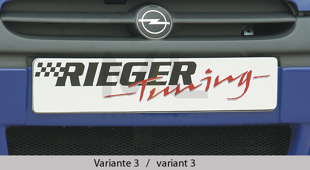 Rieger 00058811 Opel Corsa B Front Splitter 7 | ML Performance EU Car Parts