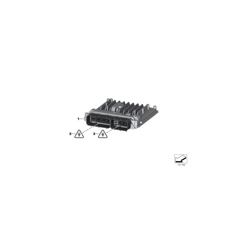 Genuine BMW 12147840451 E85 Exch. Control Unit Dme Programmed MSS70 (Inc. & Z4 M3.2) | ML Performance EU Car Parts
