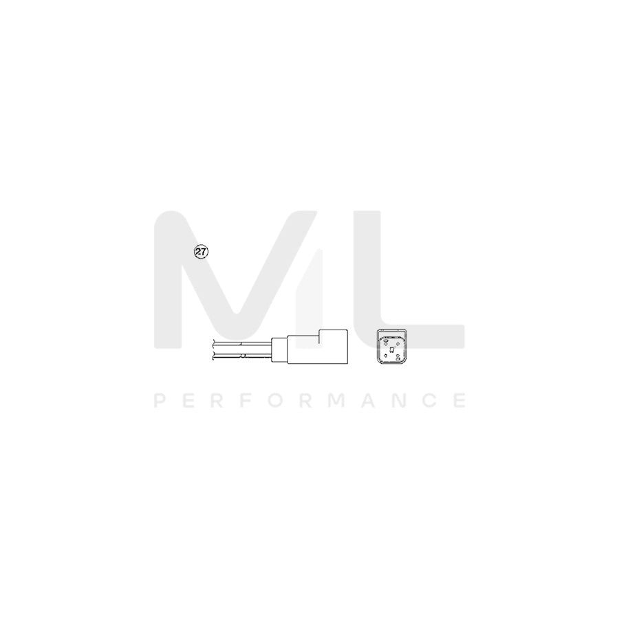NTK Lambda Sensor / O2 Sensor (NGK 5708) - OZA660-EE15 | ML Car Parts UK | ML Performance
