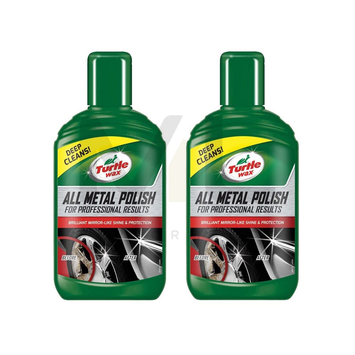 Turtle Wax All Metal Polish 2 X 300 Ml