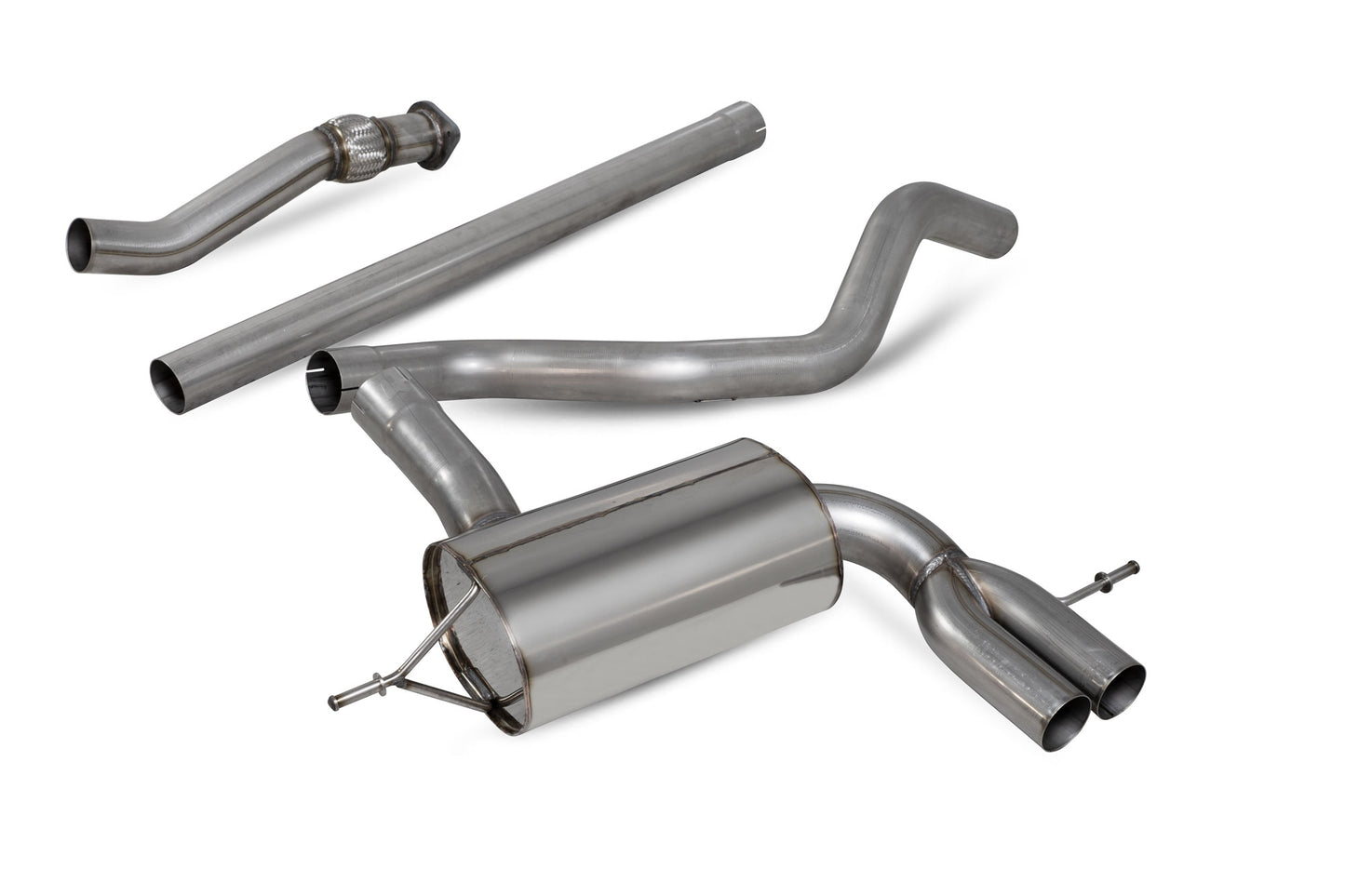 Scorpion SRNS032 Renault Non-Resonated Cat/Gpf-Back System (Megane RS280 GPF/ RS300 Trophy) | ML Performance EU EU