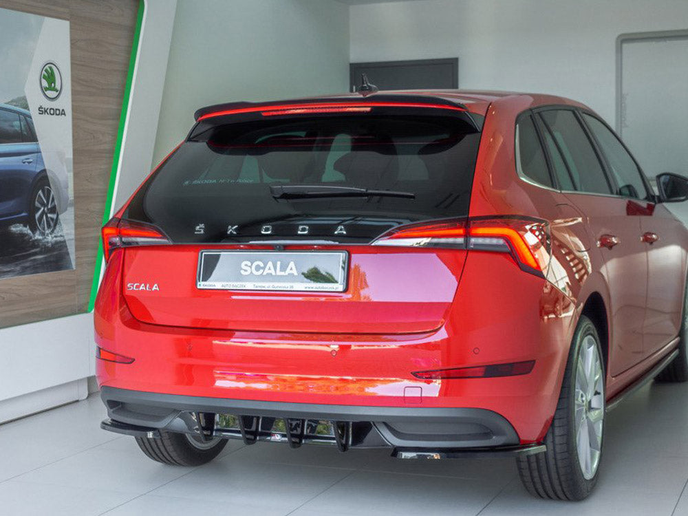 Maxton Design Skoda Scala (2019-up) Rear Side Splitters