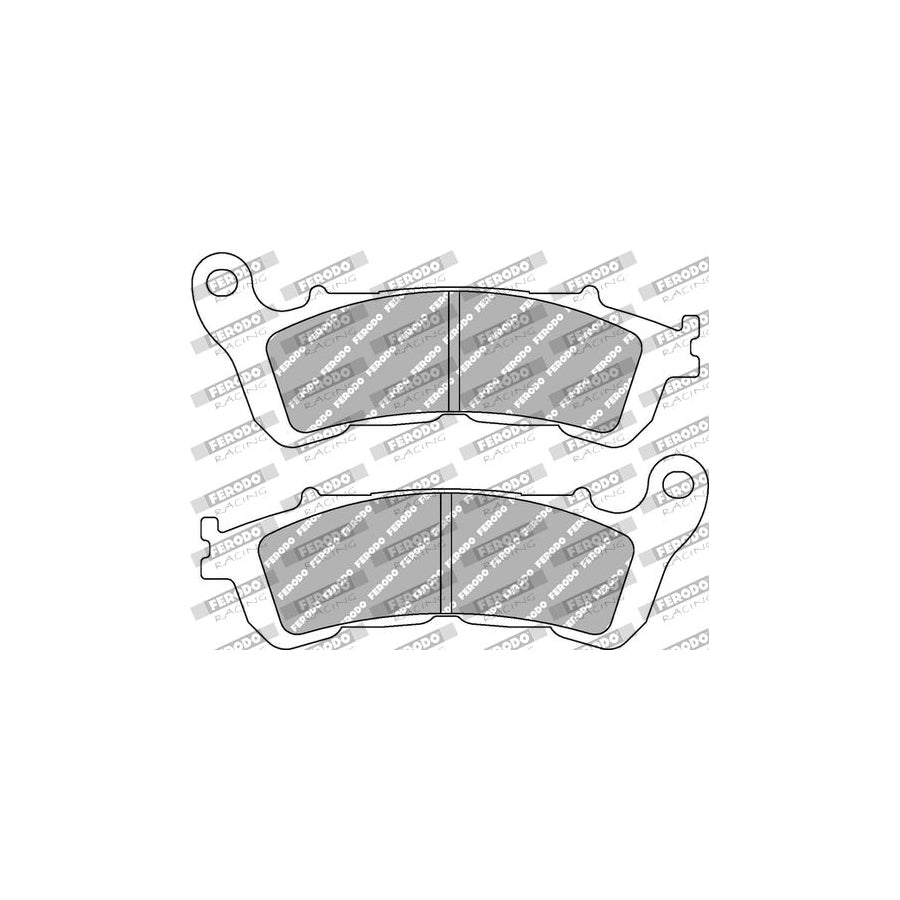 Ferodo Racing FDB2196SM Brake Pad Set
