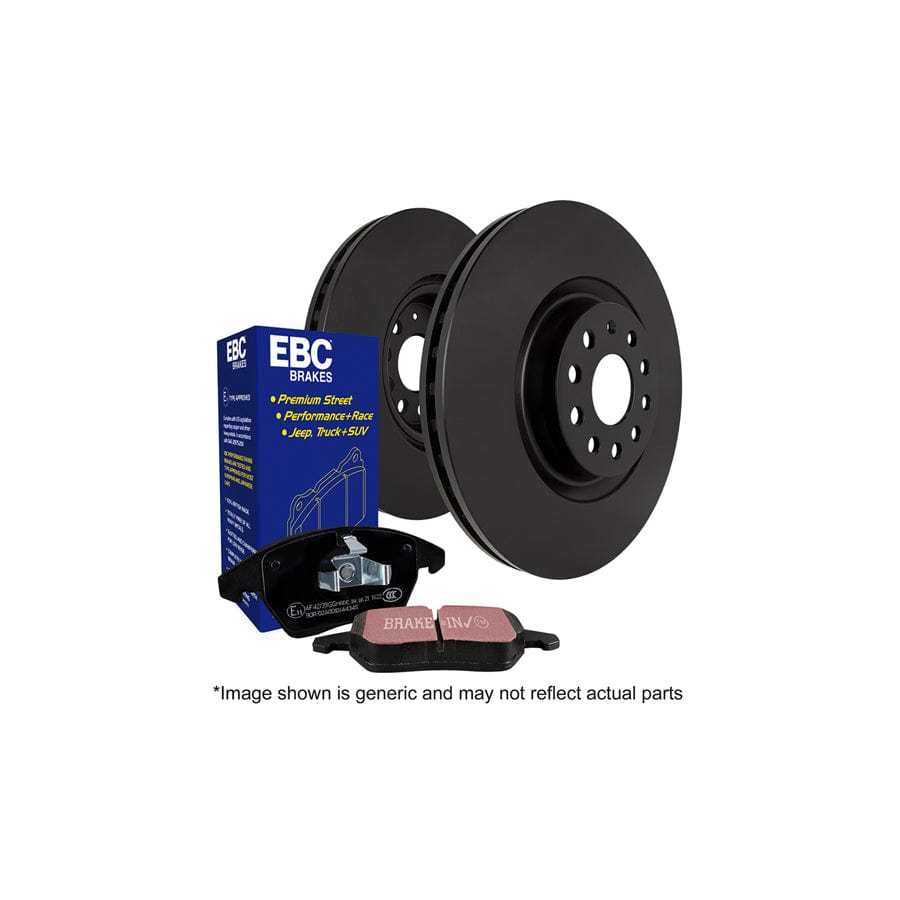 EBC PDKF1248 Mercedes-Benz Vito Ultimax Front Brake Pad & Plain Disc Kit 1 | ML Performance UK Car Parts