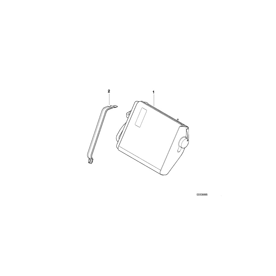 Genuine BMW 64128383259 E39 Latent Heat Accumulator (Inc. 540iP, 540i & 535i) | ML Performance EU Car Parts