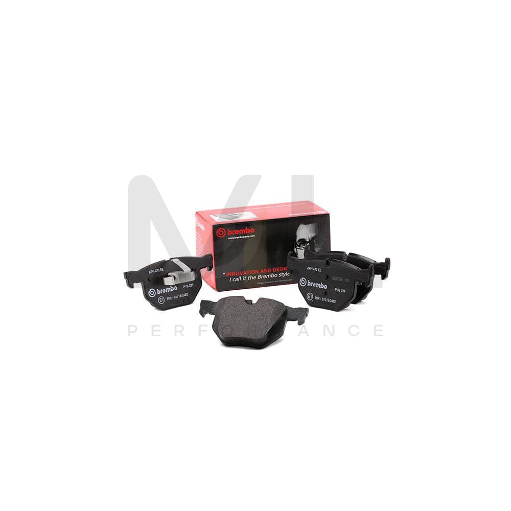 Brembo P 06 039 Brake Pad Set Prepared For Wear Indicator | ML Performance Car Parts