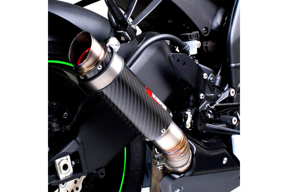 Scorpion KA1000CEM Kawasaki Ninja ZX-10R Rp1-Gp Slip-On - Carbon Fibre Sleeve | ML Performance EU EU