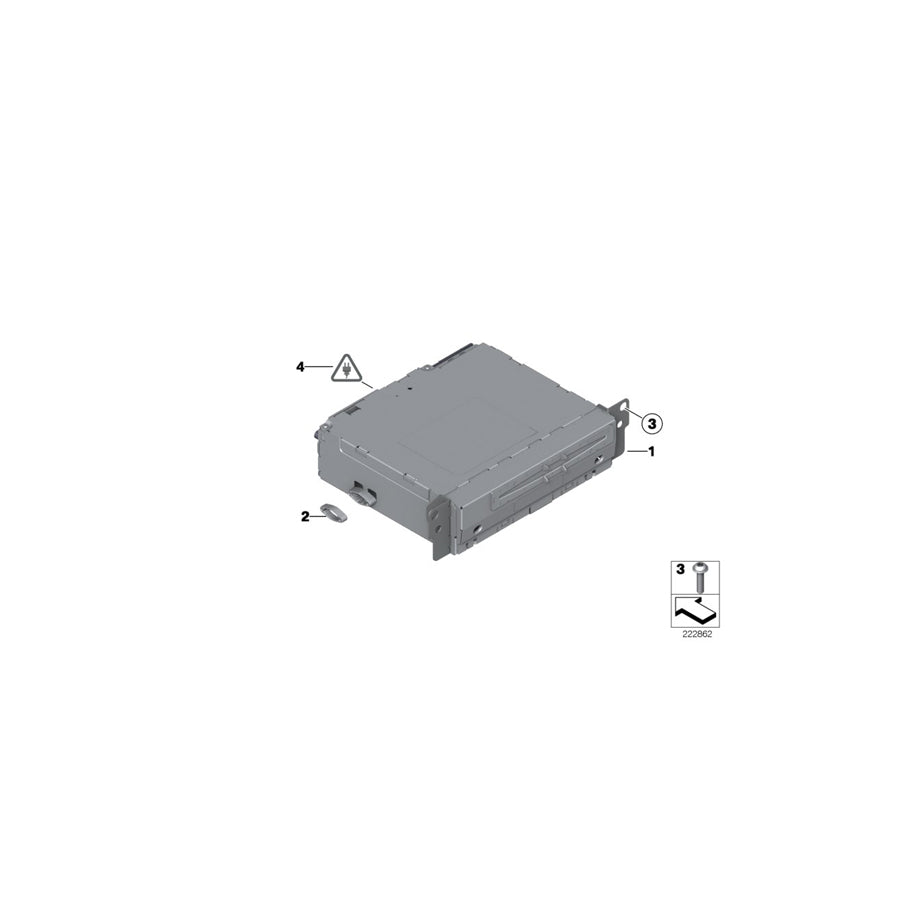Genuine BMW 65129273874 F25 Exchange Champ 2 (Inc. X3 28iX & X3 35iX) | ML Performance EU Car Parts
