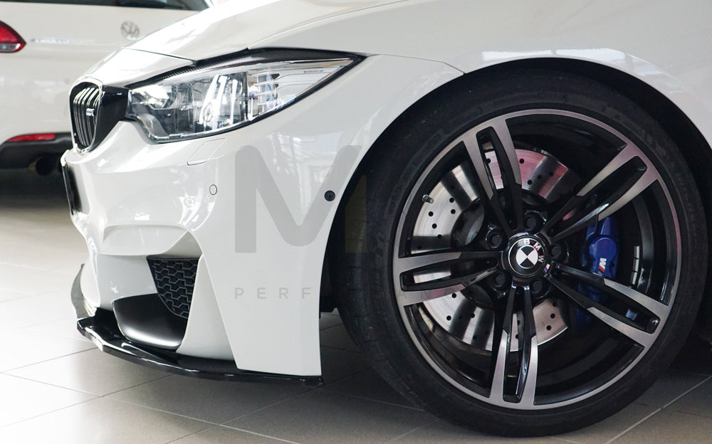 Rieger 00088125 BMW 4 Series F80 F82 F83 Front Splitter (M3 & M4) 7 | ML Performance EU Car Parts