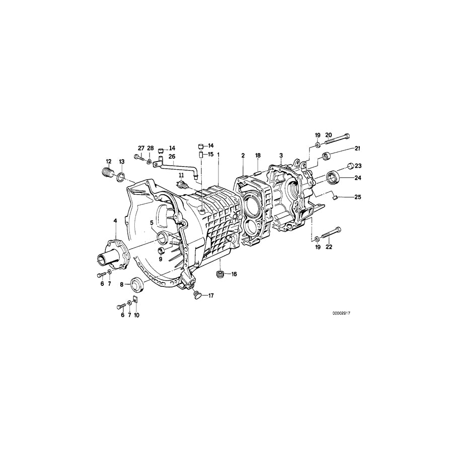 Genuine BMW 23131222294 E34 Vent Pipe (Inc. M5 & M5 3.8) | ML Performance EU Car Parts