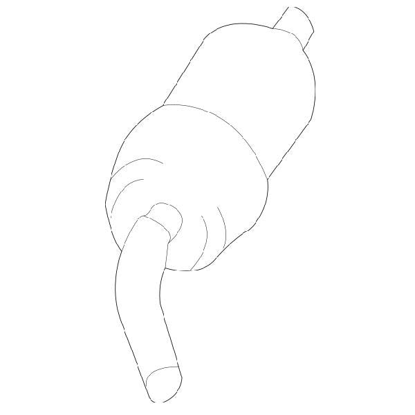 Genuine Lexus 48925-50030 RX Phase 2 Height Control System Filter