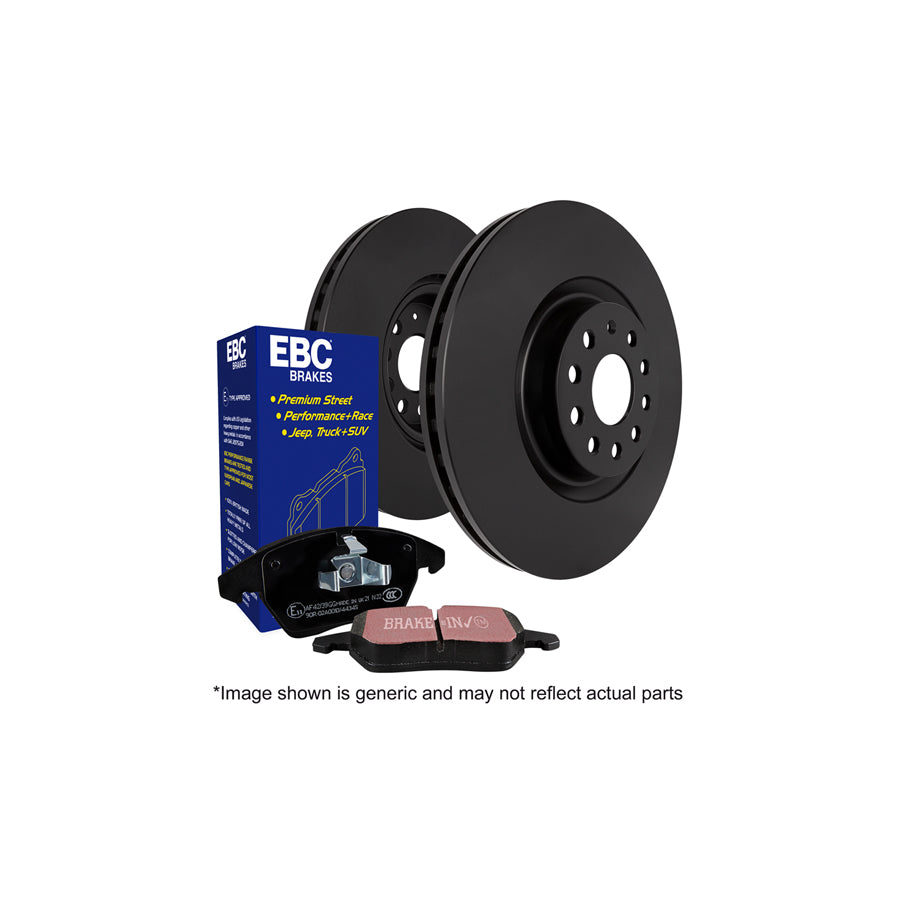 EBC PDKR576 Mercedes-Benz W/S/C204 A/C207 Ultimax Rear Brake Pad & Plain Disc Kit 1 | ML Performance UK Car Parts