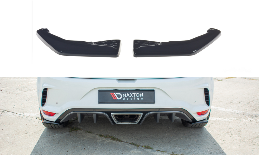 Maxton Design RE-ME-4-RS-RSD1T Rear Side Splitters Renault Megane RS MK4 | ML Performance UK Car Parts
