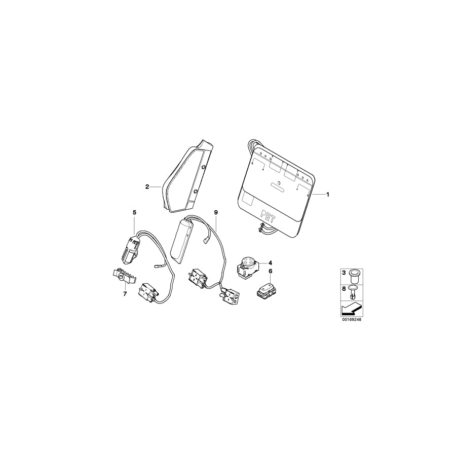 Genuine BMW 52107143161 E81 E90 F26 Tubing Support (Inc. X1 18i, X1 16i & X1 18dX) | ML Performance EU Car Parts