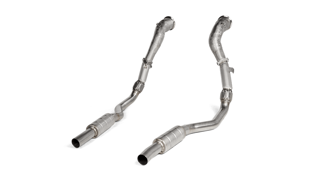 Akrapovic Audi C8 Stainless Steel Downpipe & Link Pipe (RS 6 Avant & RS 7 Sportback) - ML Performance UK