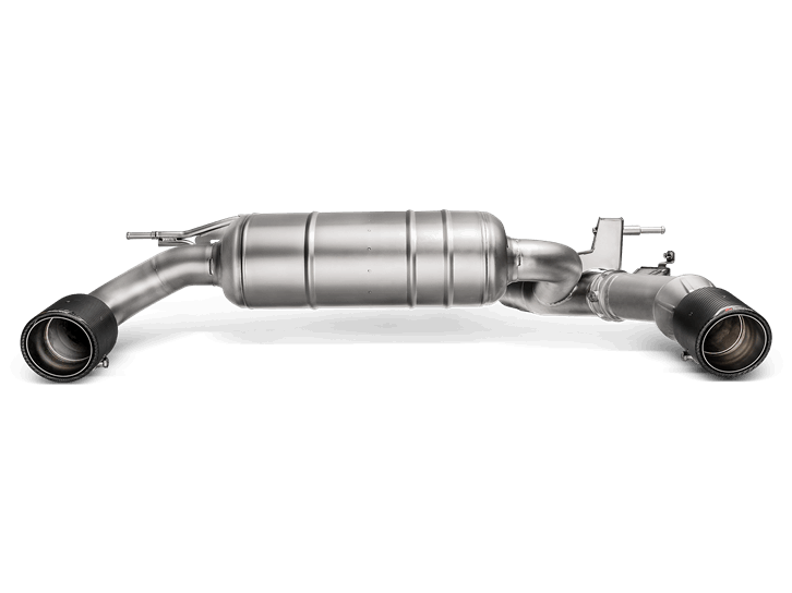 Akrapovic BMW F30 F31 F32 F33 Slip-On Line Titanium Exhaust System OPF GPF (340i & 440i) - ML Performance UK