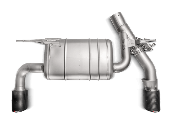 Akrapovic BMW F30 F31 F32 F33 Slip-On Line Titanium Exhaust System OPF GPF (340i & 440i) - ML Performance UK