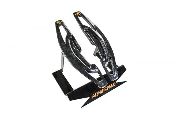 Armaspeed BMW F10 F12 F80 F82 F87 Gloss Black M-Power Forged Carbon Fibre Paddle Shifter (Inc M2, M3, M4 & M5) - ML Performance UK