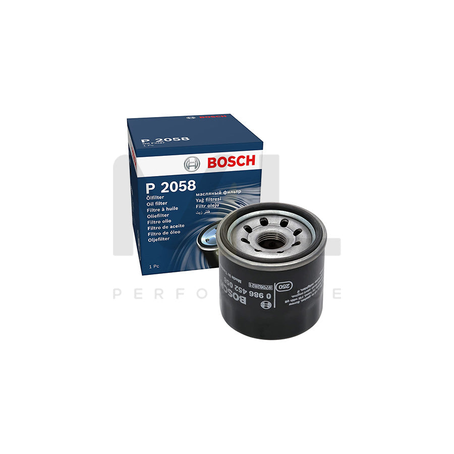 BOSCH Oil Filter 0986452058 (P2058)