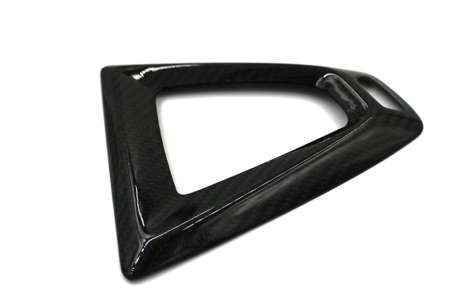Basic Carbon BMW F80 F82 M Infusion Pre-Preg Dry Carbon Fibre DCT Gear Surround Cover (M3 & M4) - Stick On