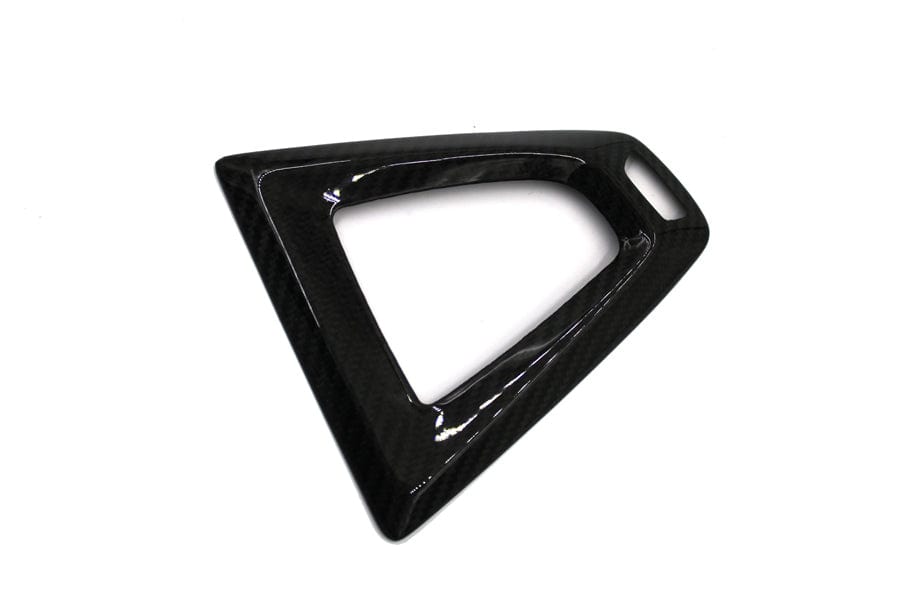 Basic Carbon BMW F80 F82 M Infusion Pre-Preg Dry Carbon Fibre DCT Gear Surround Cover (M3 & M4) - Stick On