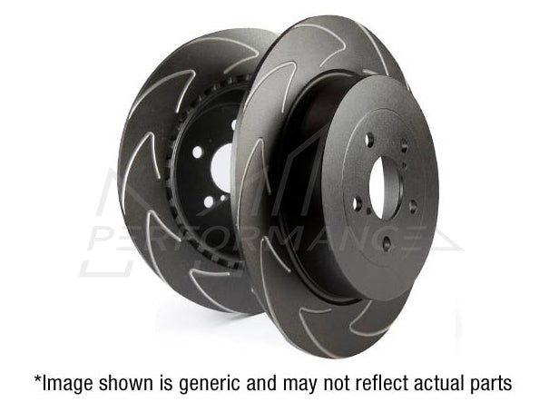 EBC Audi Seat Skoda Volkswagen BSD Series Sport Front Discs - ATE Caliper (Inc. 8S TT, 7N Alhambra, 5E Octavia & MK7 Golf GTI) ML Performance UK