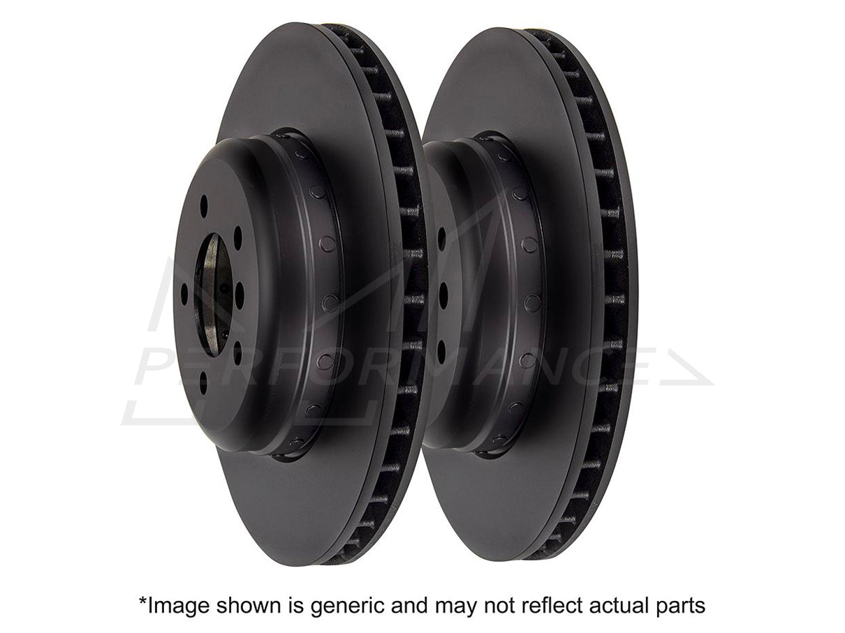 EBC BMW F20 F21 F30 F31 Premium OE Replacement Lightweight Riveted Rear Discs - Brembo Caliper (Inc. M140i, M240i, 325i & 420i) | ML Performance UK