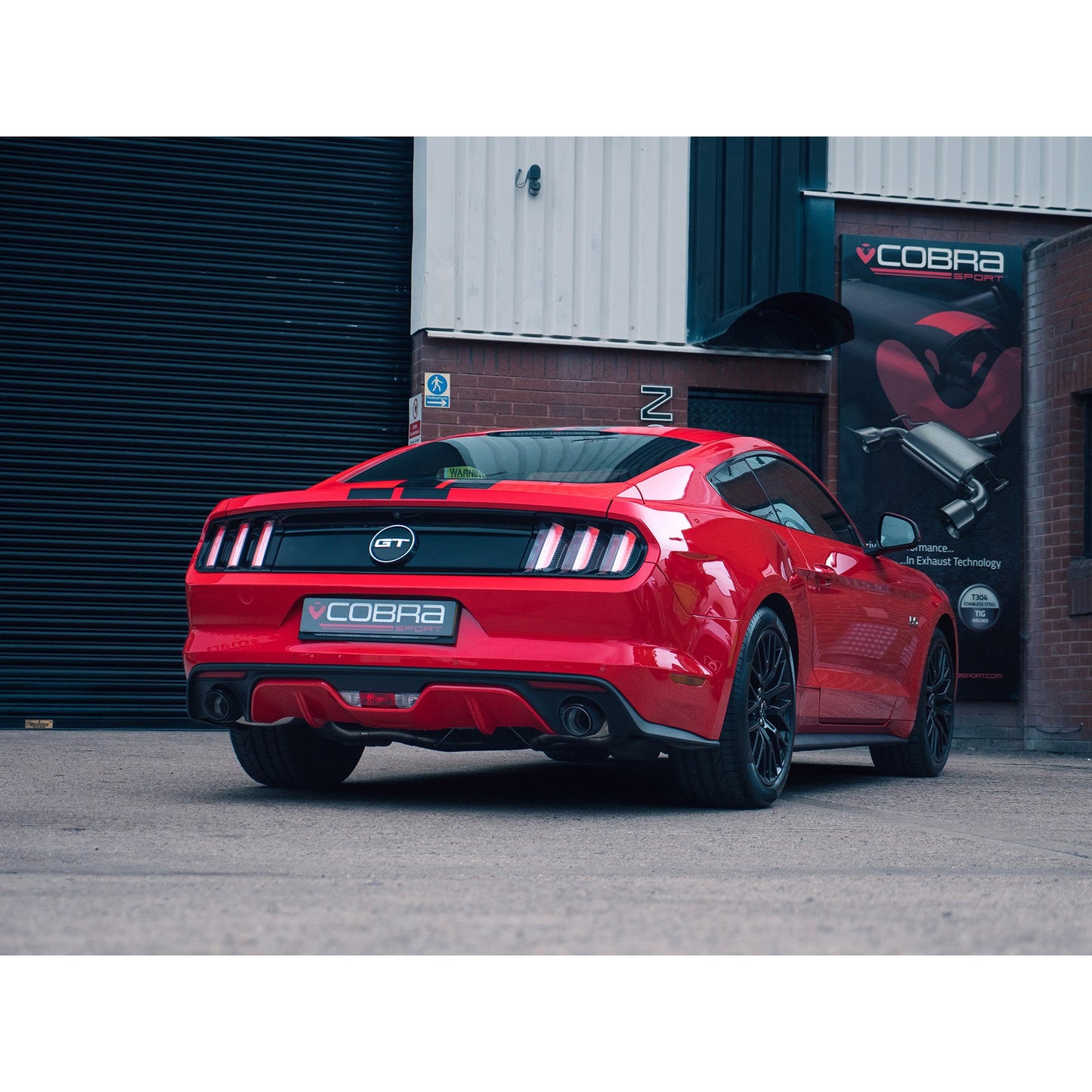 Cobra Exhaust Ford Mustang 5.0 V8 GT Fastback (2015-18) 2.5" Cat Back Performance Exhaust