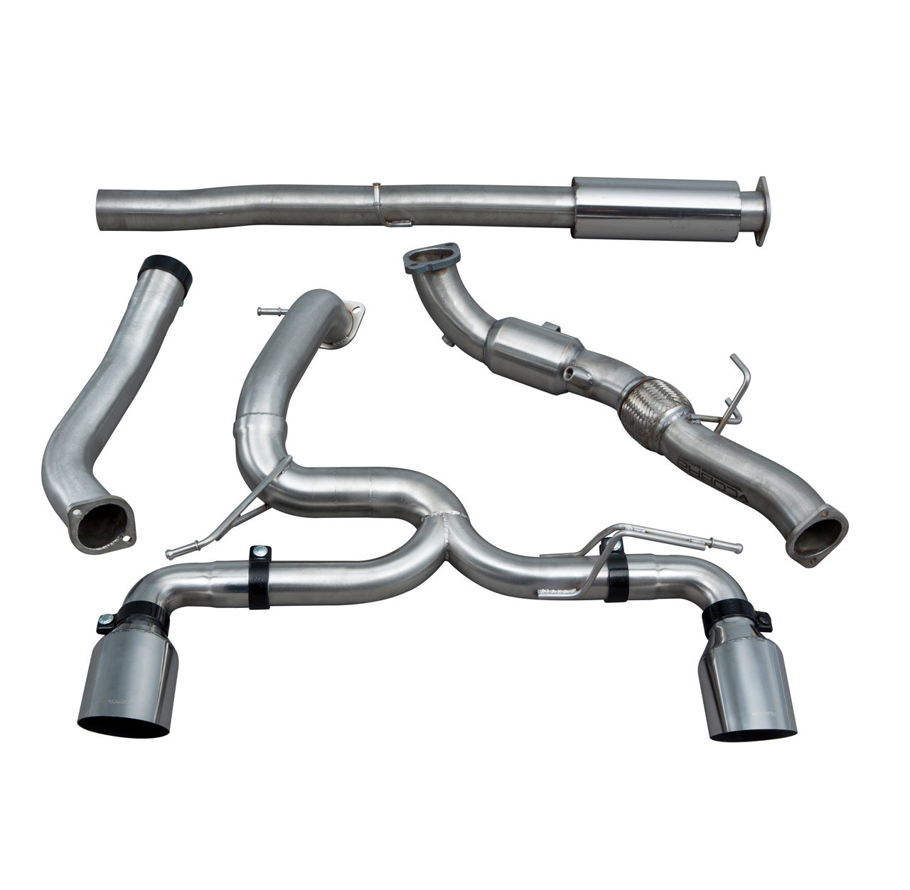 Cobra Exhaust Ford Focus RS (MK3) Venom Box Delete Race Turbo Back Performance Exhaust