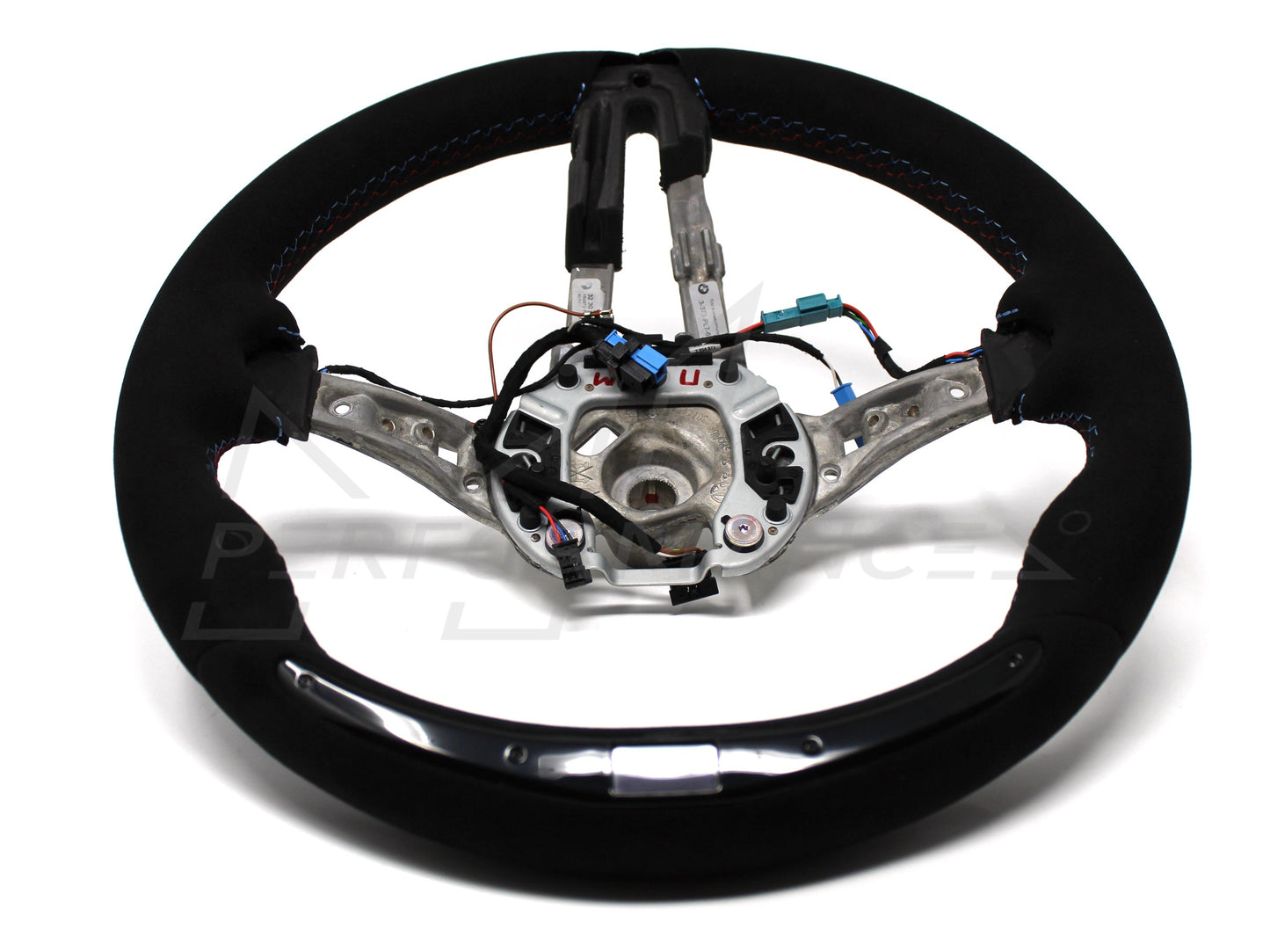 Genuine BMW F80 F82 M Performance Alcantara Steering Wheel with Carbon Fibre Trim & Race Display (M3 & M4) - ML Performance UK