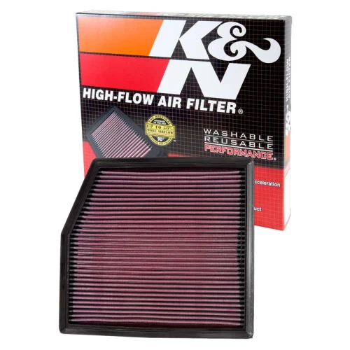 K&N BMW E82 E88 E90 E91 E92 Replacement Air Filter (Inc. 135i, 335i & X1 35ix) - ML Performance UK