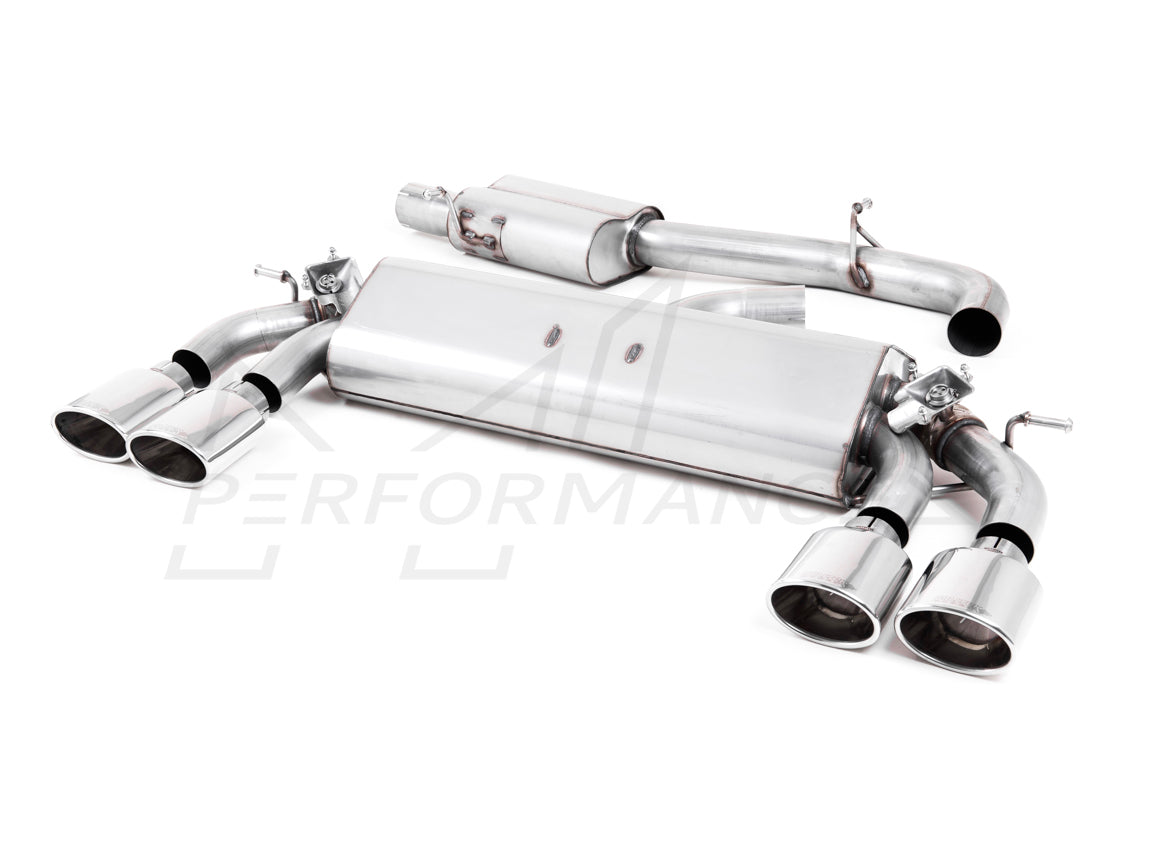 MillTek Volkswagen MK7 & MK7.5 Golf R Cat-Back Exhaust (Non-GPF Equipped Models Only) - ML Performance UK