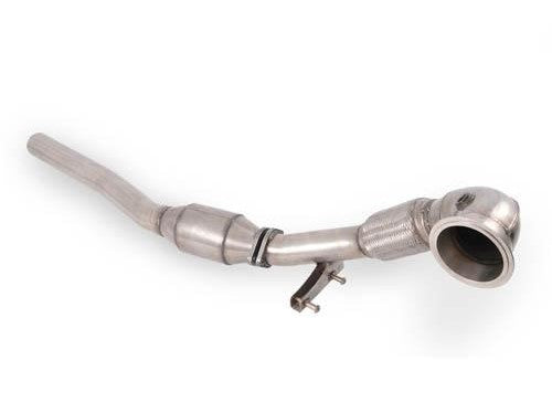 MillTek Audi 8J TT RS Non-Resonated Turbo-Back Exhaust with Hi-Flow Sports Catalyst - ML Performance EU