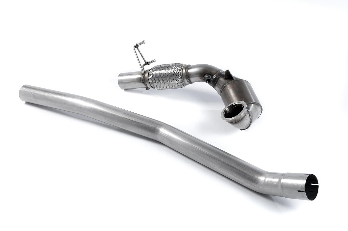 MillTek Audi 8S TTRS Large Bore Downpipe with Hi-Flow Sports Catalyst - ML Performance EU