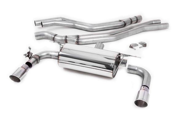 MillTek BMW 2 Series F22 LCI M240i Coupe (Non-OPF Equipped Models) Cat-Back Exhaust System - ML Performance UK