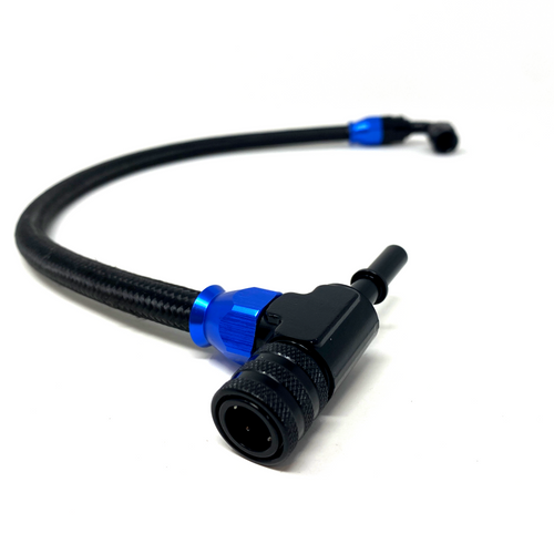 Precision Raceworks BMW N54 N55 Port Injection Fuel Line for Top Mount Fuel Rail (Inc. M135i, 335i, 740i & Z4 35i)