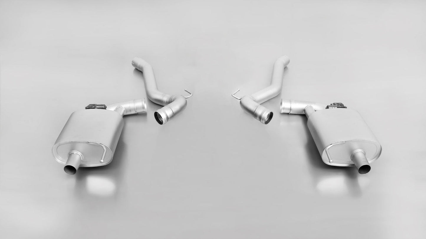 Remus Ford Mustang GT 5.0 V8 Left & Right Sport Exhaust Rear Silencers - Pre-Facelift - ML Performance EU