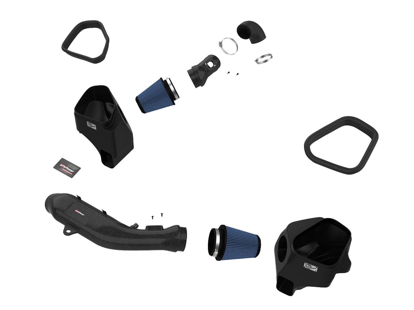 aFe BMW F80 F82 Track Series Cold Air Intake System with Pro 5R Filter (M2 Competition, M3, M3 CS, M4, M4 CS & M4 GTS) - ML Performance UK