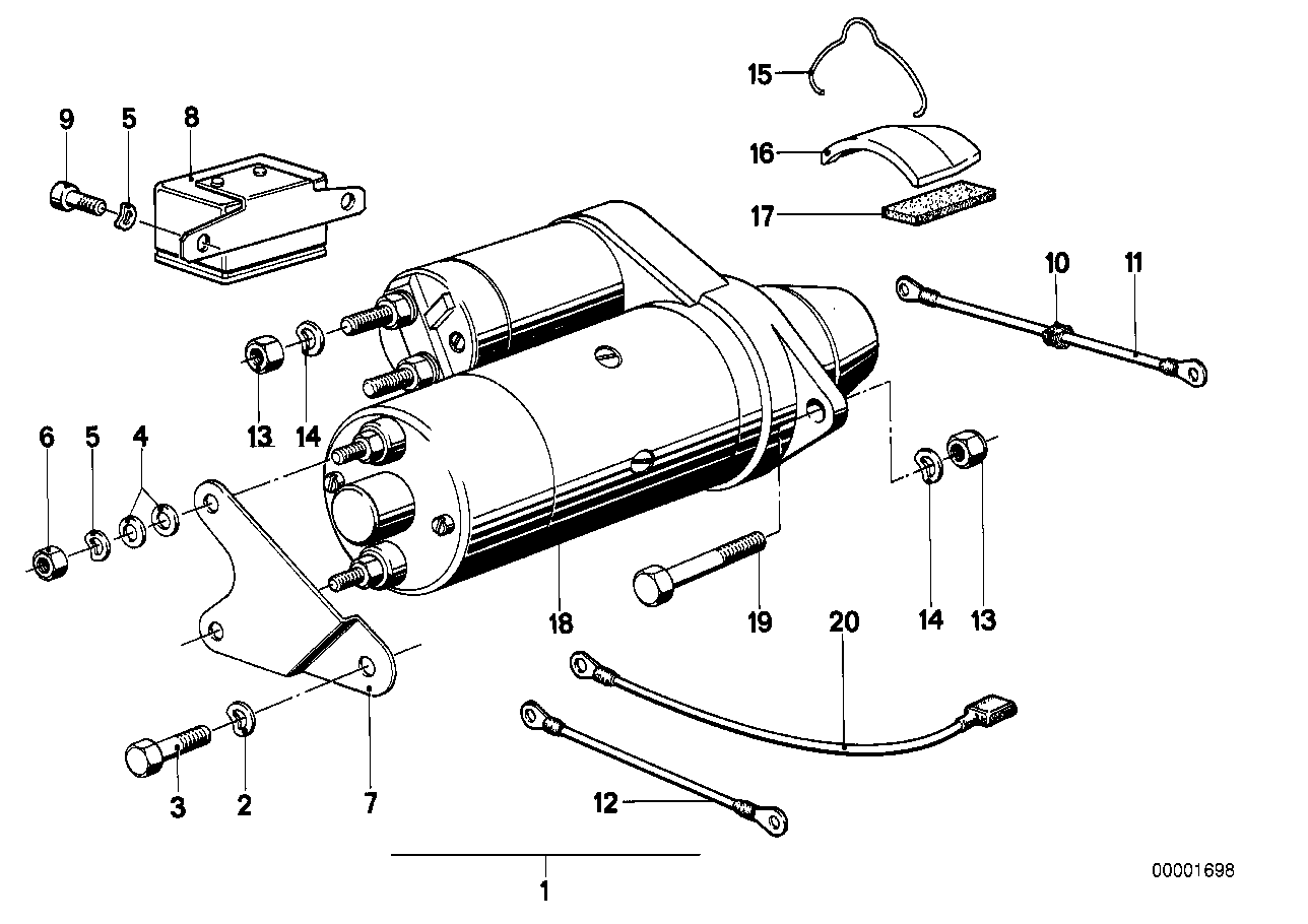Genuine BMW 12411350775 Relay (Inc. R75/5, R50/5 & R60/5) | ML Performance EU EU Car Parts