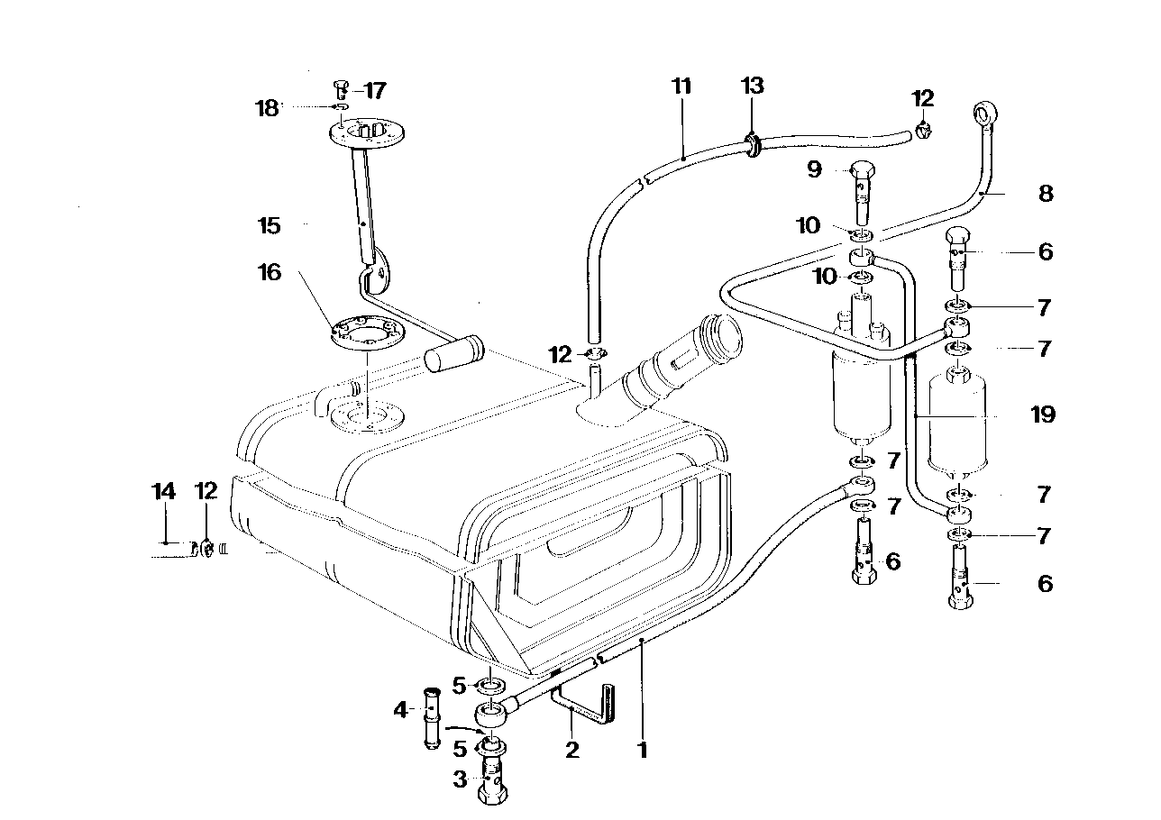 Genuine BMW 16112161382 E26 Hose Line L=297 (Inc. M1) | ML Performance EU EU Car Parts