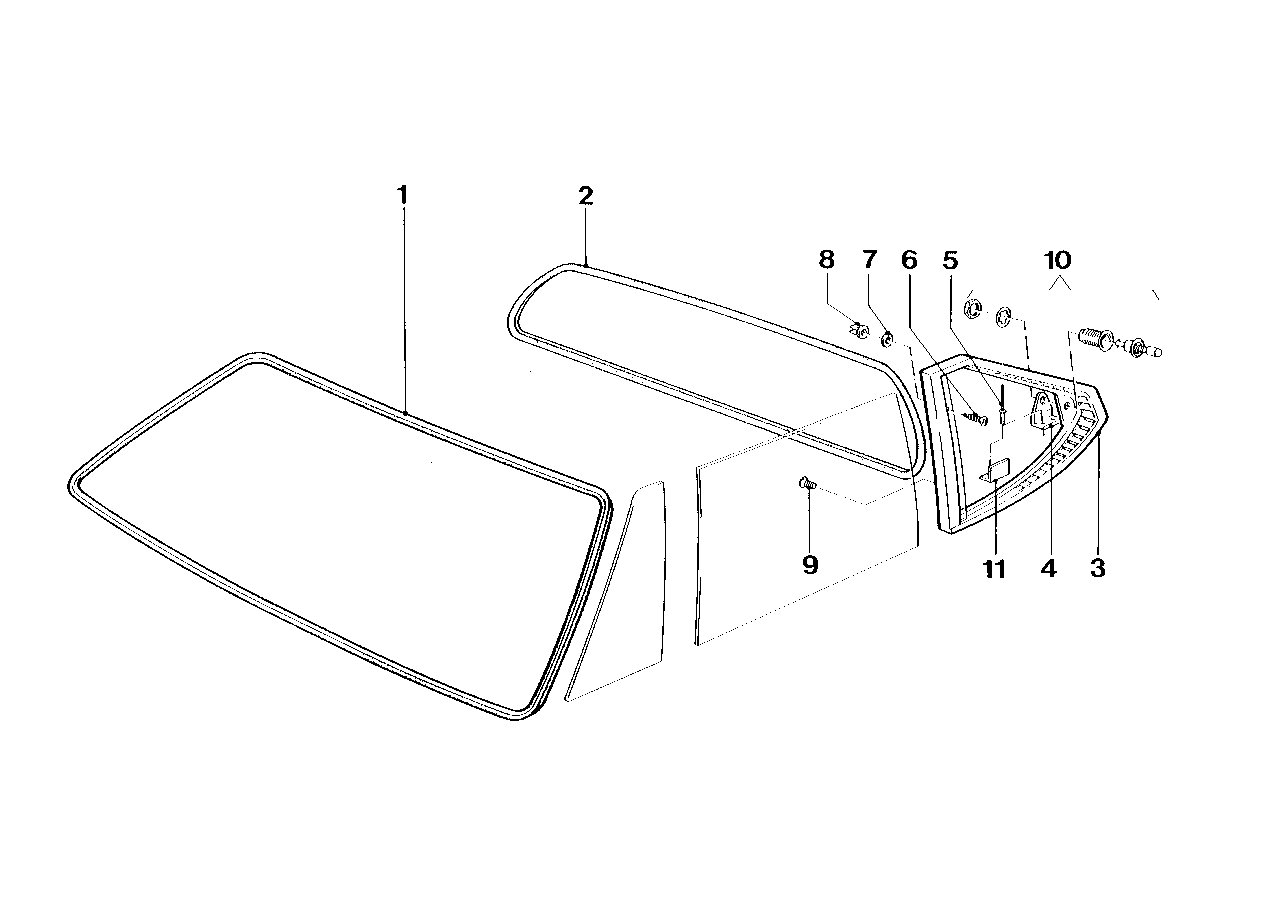 Genuine BMW 51362165873 E26 Lock (Inc. M1) | ML Performance EU EU Car Parts