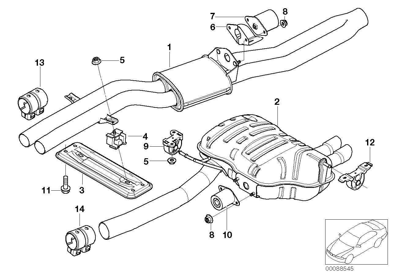 Genuine BMW 18107506459 E46 E36 Vibration Absorber (Inc. Z3 3.0i, Z3 2.2i & 325ti) | ML Performance EU EU Car Parts