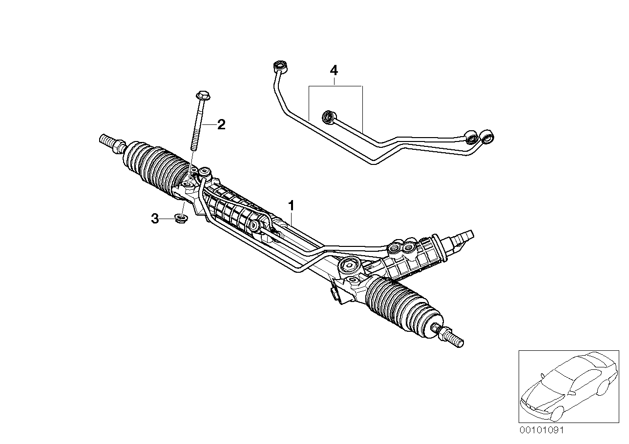 Genuine BMW 32136751028 E52 Set Pipe (Inc. Alpina V8 & Z8) | ML Performance EU EU Car Parts