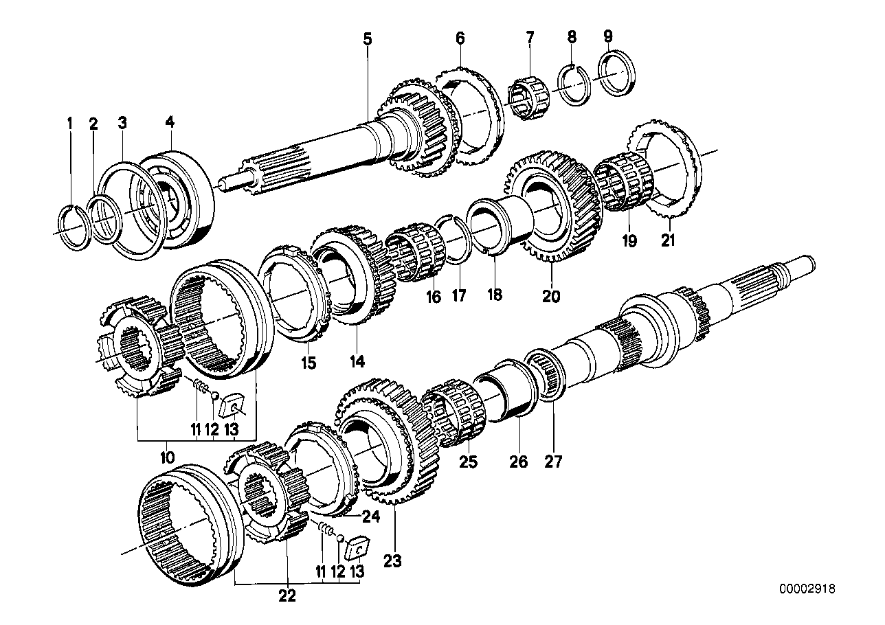 Genuine BMW 23231224315 E28 E24 Guide Sleeve 3Rd And 4Th Gear (Inc. M5 & M635CSi) | ML Performance EU EU Car Parts