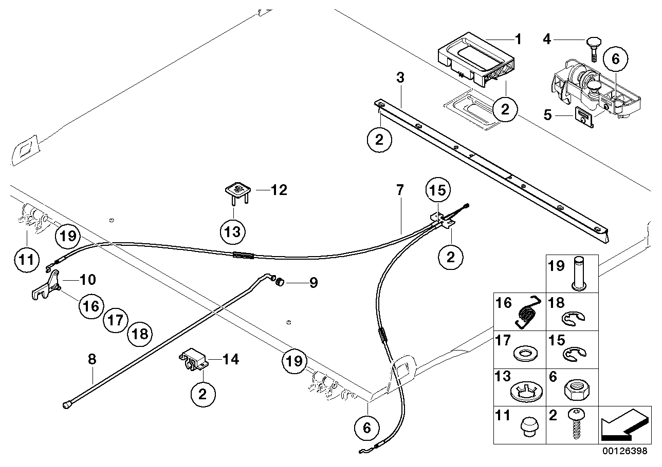 Genuine BMW 07119901544 E52 Circlip (Inc. X5 & Alpina V8) | ML Performance EU EU Car Parts