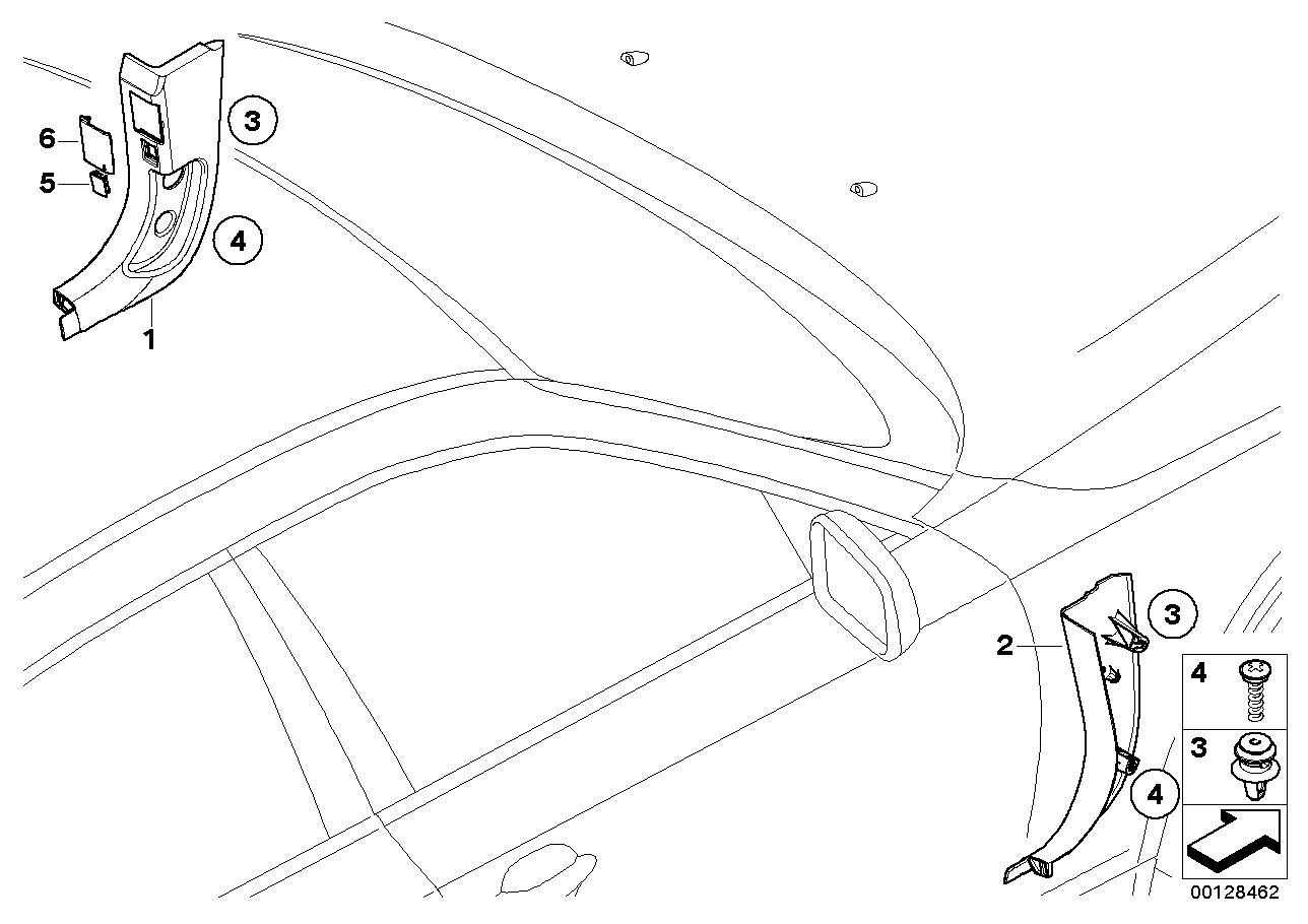 Genuine BMW 51437111186 E60 E61 Lateral Trim Panel Front Right TRÜFFELBRAUN (Inc. 535d, 525d & 525xi) | ML Performance EU EU Car Parts