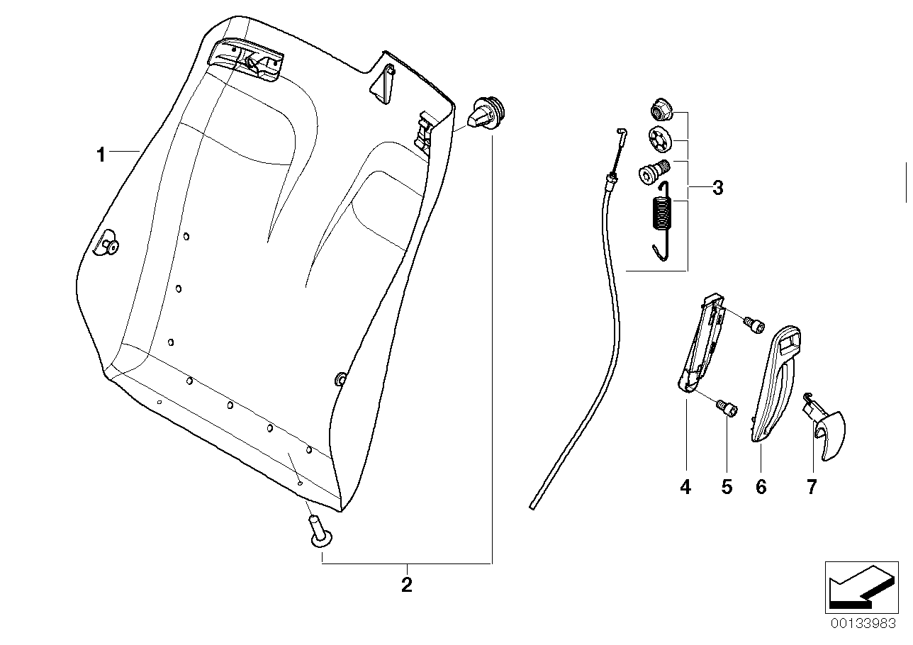 Genuine BMW 52107173541 E64 Rear Panel, Left SCHWARZ (Inc. 635d, 630i & M6) | ML Performance EU EU Car Parts